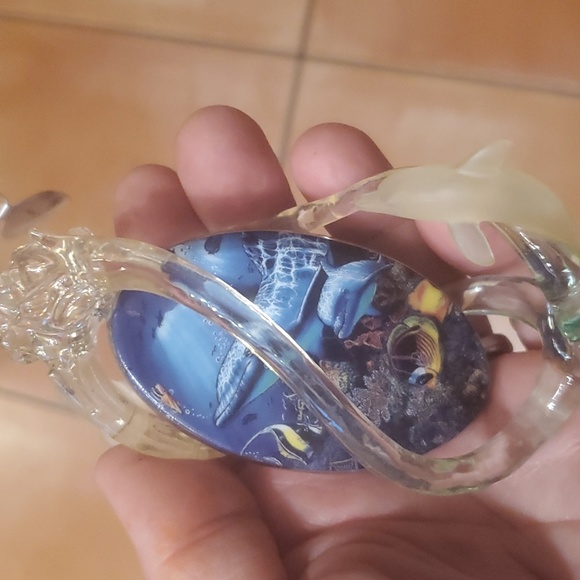 Vintage Christian Riese Lassen Dolphin Collectible Ornaments Spinners - Picture 4 of 7